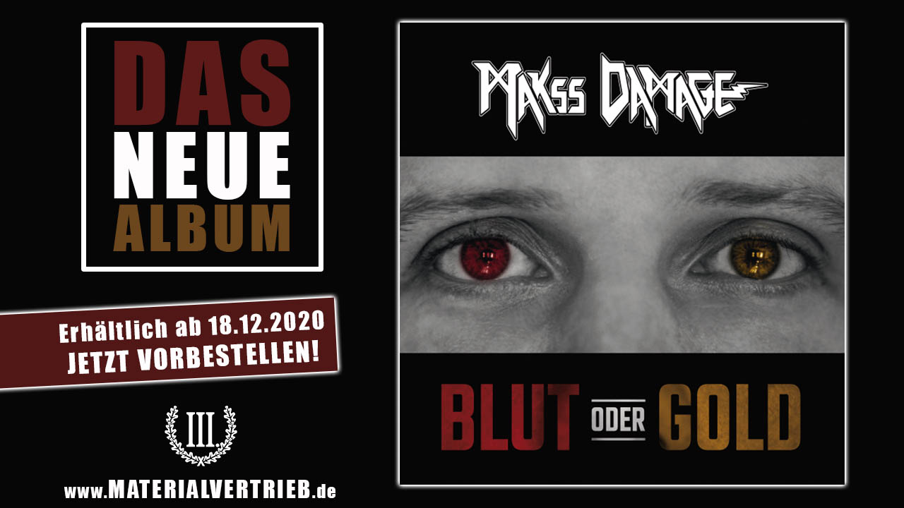 Neues Album: Makss Damage - Blut oder Gold