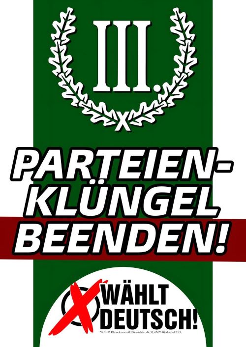 Keine freie Wahlen in Deutschland: AfD und "Der III. Weg" von Bürgermeisterwahl ausgeschlossen!
