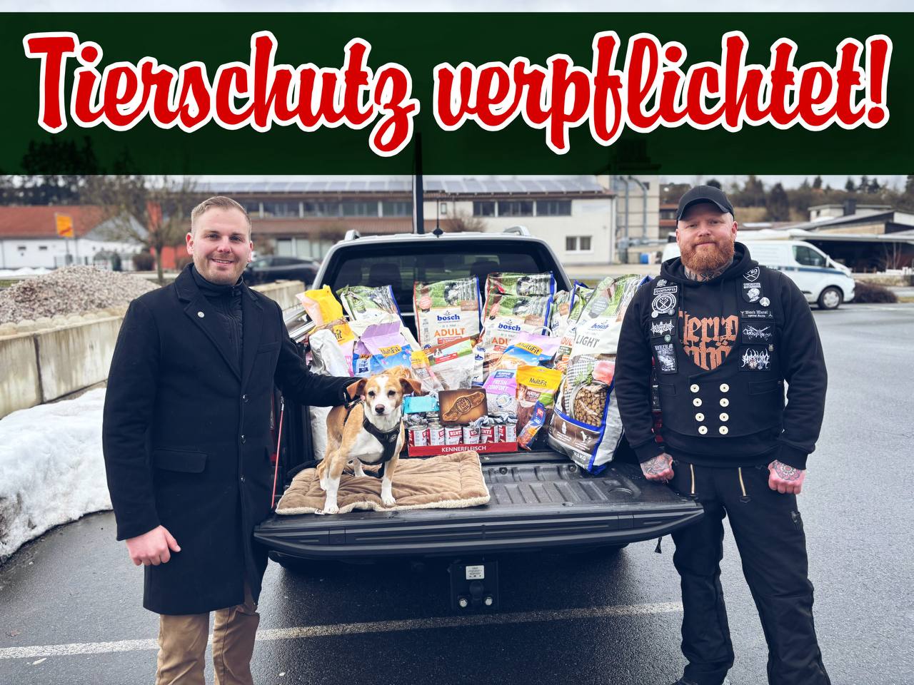 Tierschutz verpflichtet! – Spendenübergabe an ein Tierheim