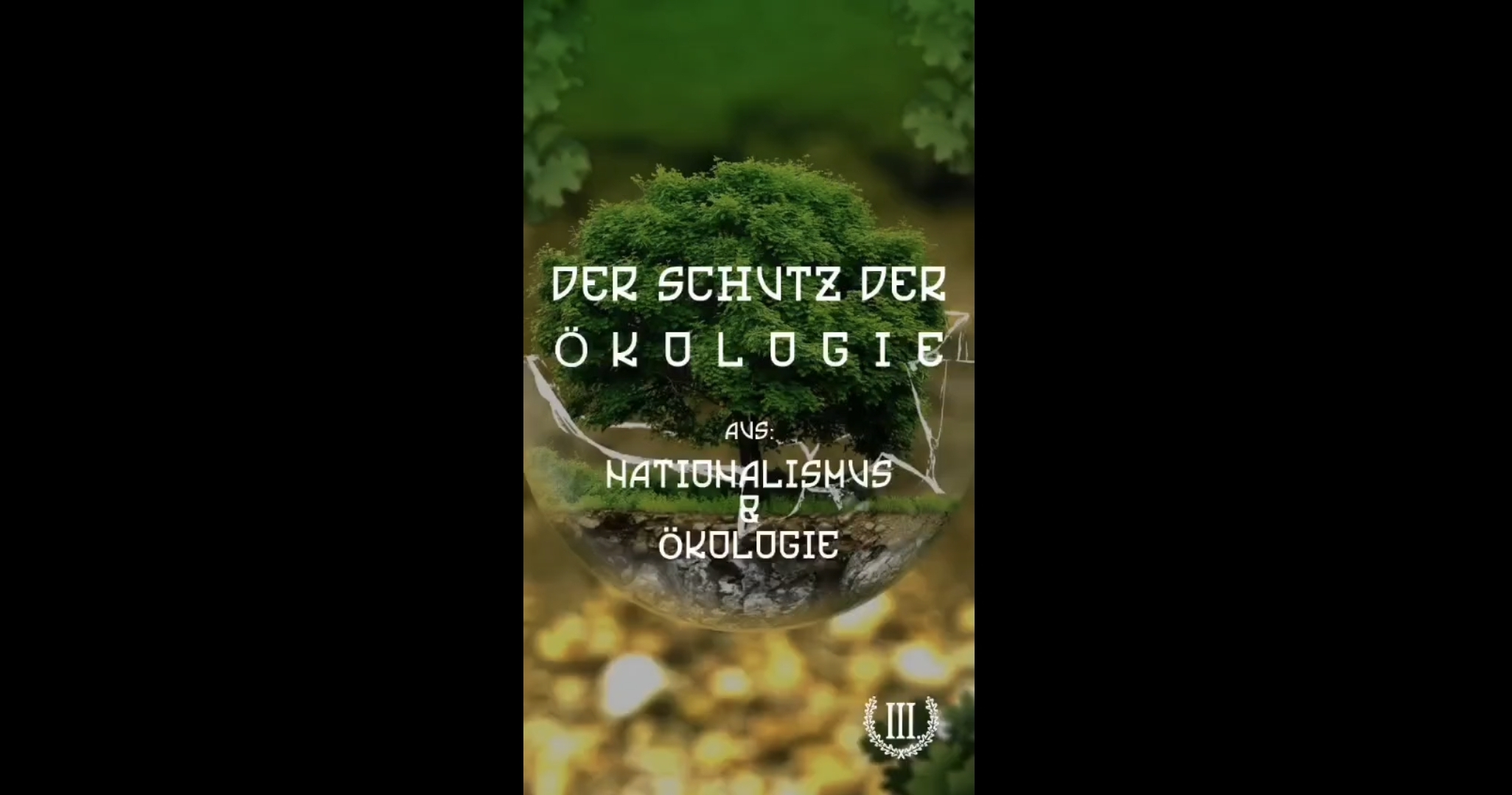 Der Schutz der Ökologie