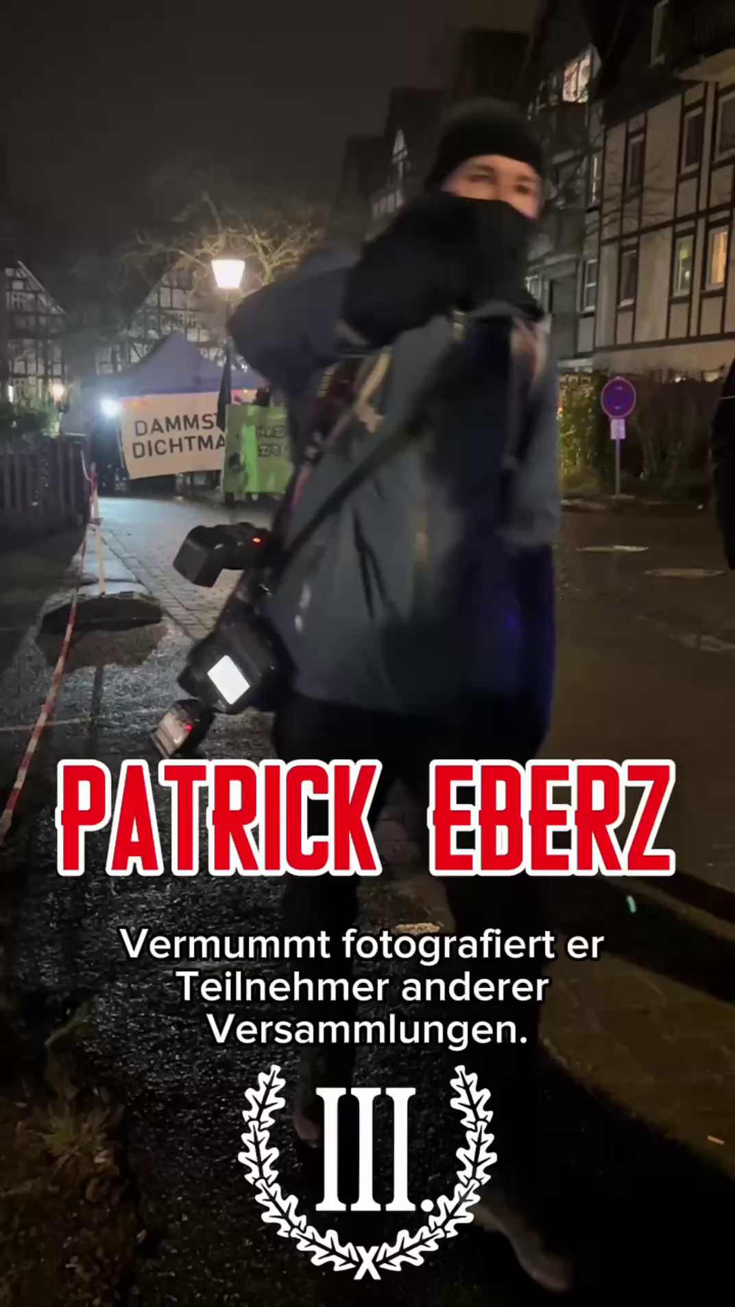 Patrick Eberz von DEMOS e.V.