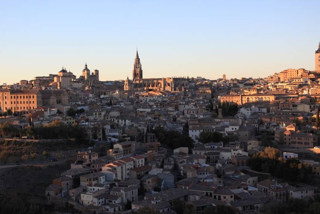 Neben der historisch erhaltenen Innenstadt begeisterte auch der Panorama Blick auf Toledo.