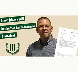 Stadt Plauen Will Kostenlose Essensausgabe Bestrafen Nationale